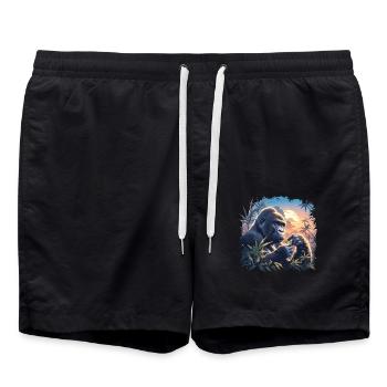Gorillas Gorilla - Badeshorts - Schwarz - Vorne - AI Model Male 185 light (185cm)