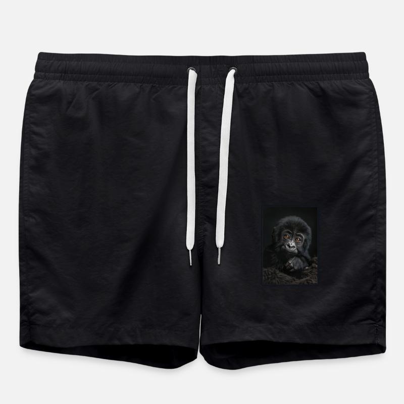 Gorilles Gorilles - Short de bain - noir