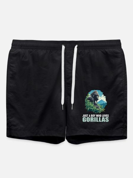 Gorilles Gorilles - Short de bain - noir