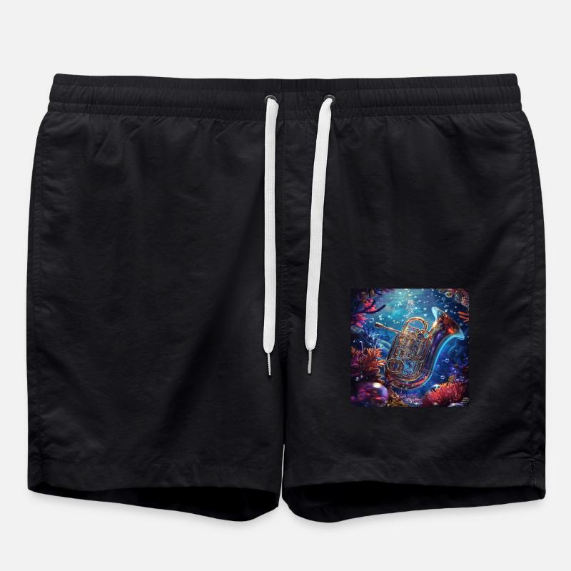Tuba - Badeshorts - Schwarz