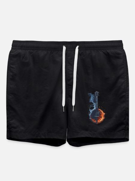 Banjo - Badeshorts - Schwarz