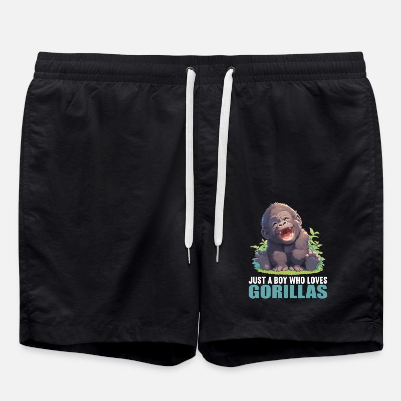 Gorillas Gorilla - Badeshorts - Schwarz