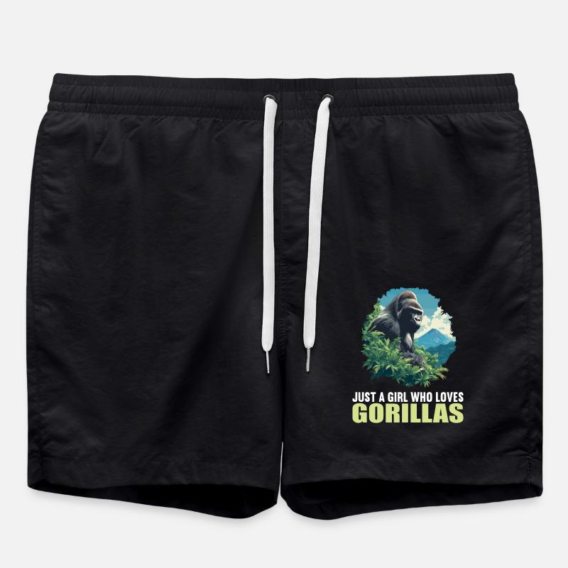 Gorillas Gorilla - Badeshorts - Schwarz