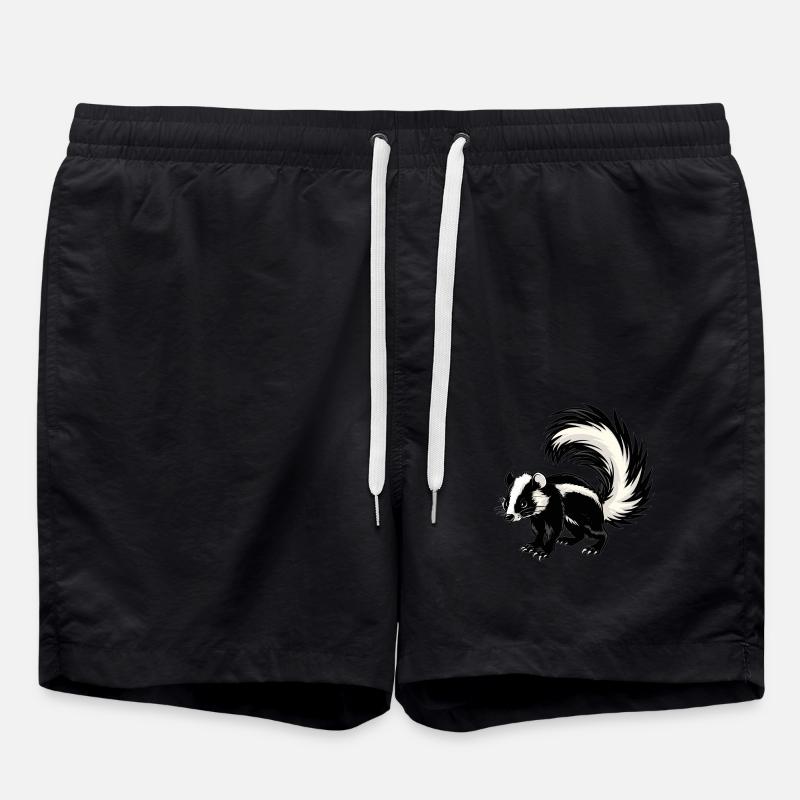 Skunks Skunk - Swim Trunks - black