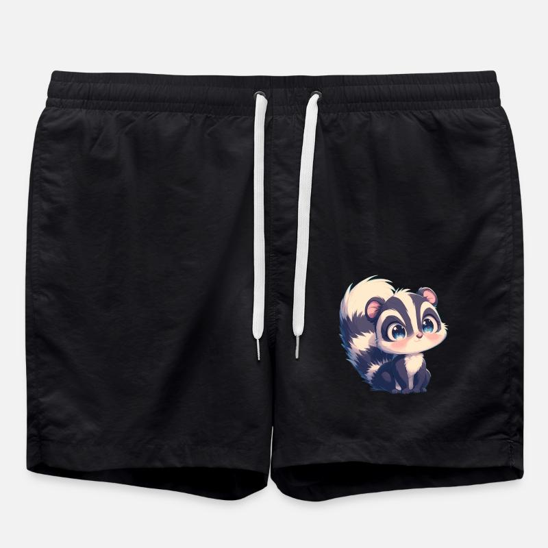 Skunks Skunk - Swim Trunks - black