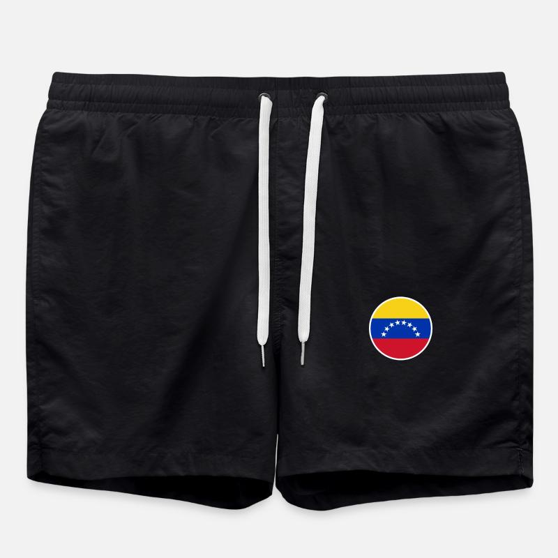 Venezuela Drapeau vénézuélien Vénézuéliens - Short de bain - noir