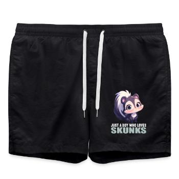 Mouffettes Mouffette - Short de bain - noir - Devant - AI Model Male 185 light (185cm)