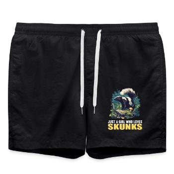 Mouffettes Mouffette - Short de bain - noir - Devant - AI Model Male 185 light (185cm)