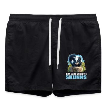 Mouffettes Mouffette - Short de bain - noir - Devant - AI Model Male 185 light (185cm)
