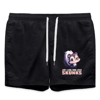 Mouffettes Mouffette - Short de bain - noir - Devant - AI Model Male 185 light (185cm)