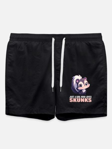 Skunks Skunk - Swim Trunks - black