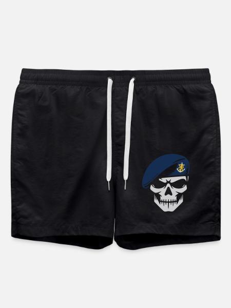 Navy - Swim Trunks - black
