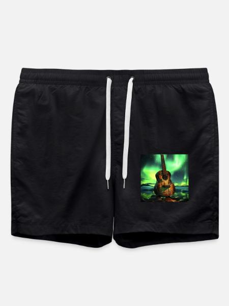 Ukulele - Badeshorts - Schwarz