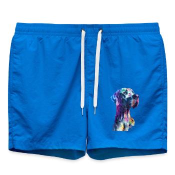 Deutsche Dogge - Badeshorts - Cobalt blue - Vorne