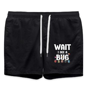 Attendez, j’en vois un - Short de bain - noir - Devant - AI Model Male 185 light (185cm)