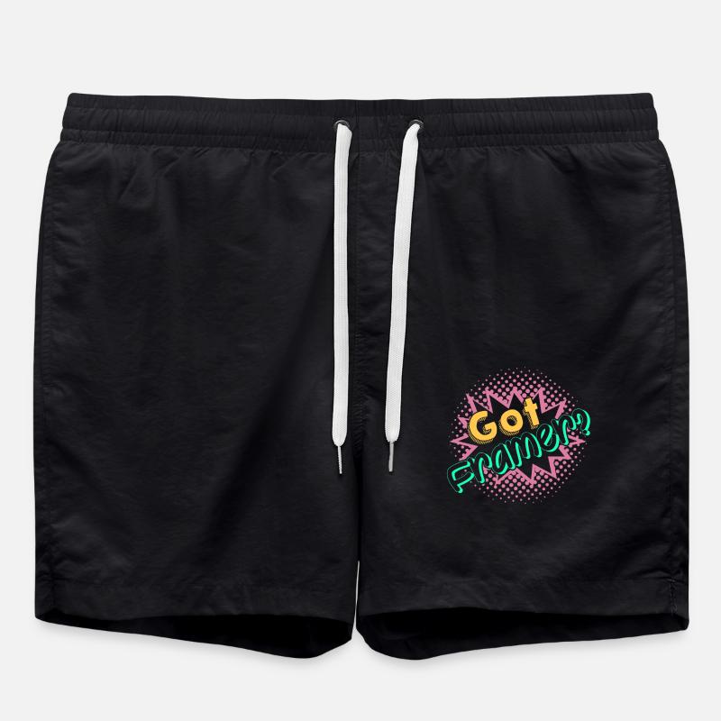 Framer Got Framer - Swim Trunks - black