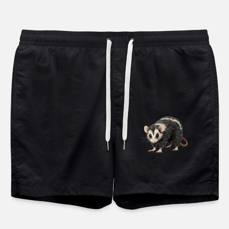 Opossum Opossums - Badeshorts - Schwarz