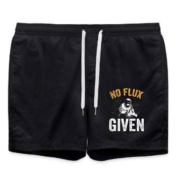 Cool Unique Welding Art | TIG & MIG Welder Welding - Swim Trunks - black - Front - AI Model Male 185 light (185cm)