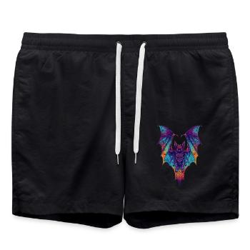 Schläger - Badeshorts - Schwarz - Vorne - AI Model Male 185 light (185cm)