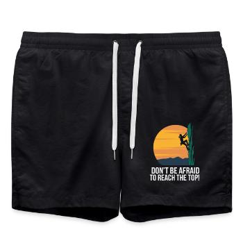 KLETTERN - Badeshorts - Schwarz - Vorne - AI Model Male 185 light (185cm)