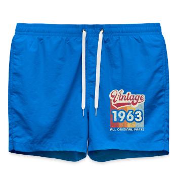Jahrgang 1963 - Badeshorts - Cobalt blue - Vorne