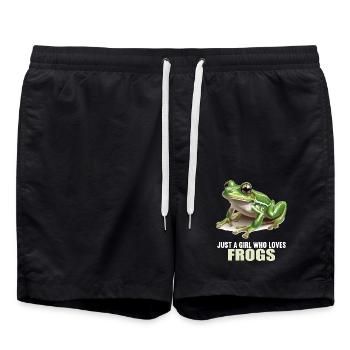 Grenouilles Grenouilles - Short de bain - noir - Devant - AI Model Male 185 light (185cm)