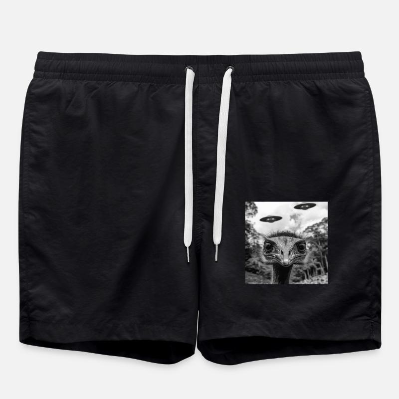 Kasuar - Badeshorts - Schwarz