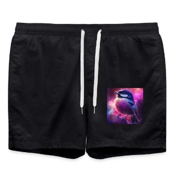 Meise - Badeshorts - Schwarz - Vorne - AI Model Male 185 light (185cm)