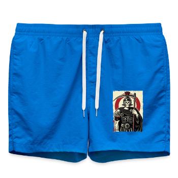 Roman Grim Reaper Centurion - Swim Trunks - cobalt blue - Front