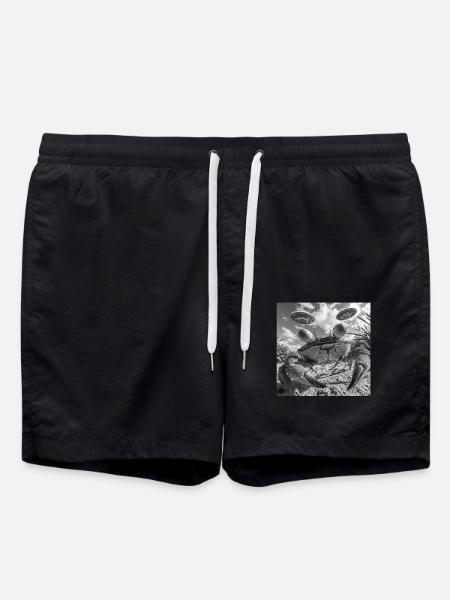 Krabbe - Badeshorts - Schwarz