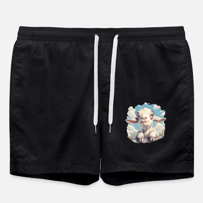 Chèvres chèvre - Short de bain - noir
