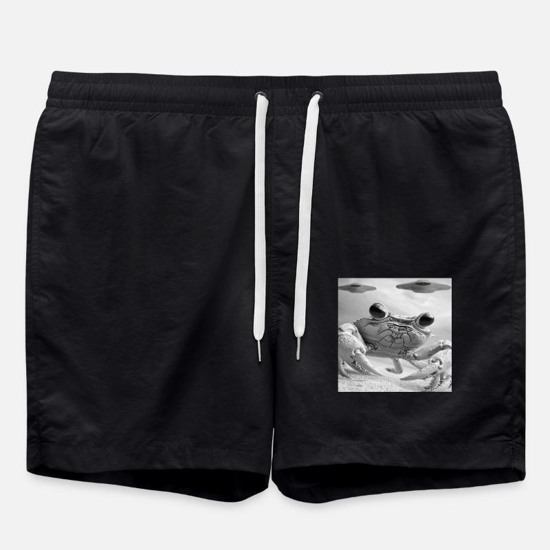 Krabbe - Badeshorts - Schwarz