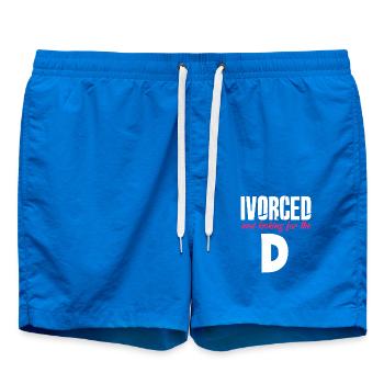 Ivoré et à la recherche du divorce - Short de bain - cobalt blue - Devant