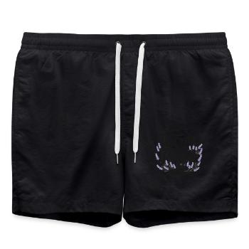 Vertraue dem Prozess für einen Optimisten - Badeshorts - Schwarz - Vorne - AI Model Male 185 light (185cm)
