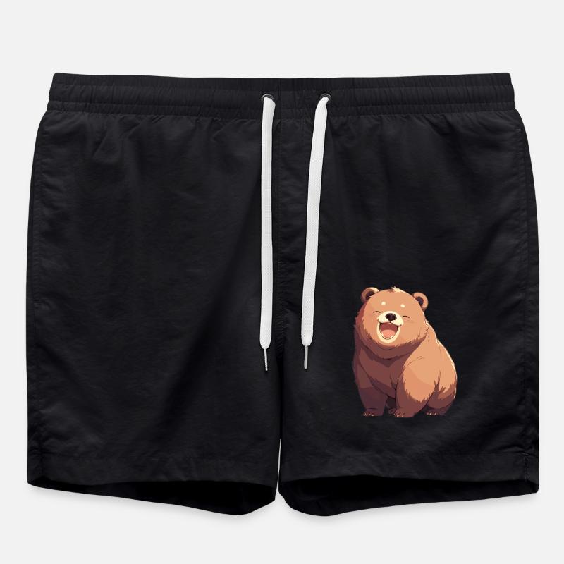 grizzly bears Grizzly bear - Swim Trunks - black