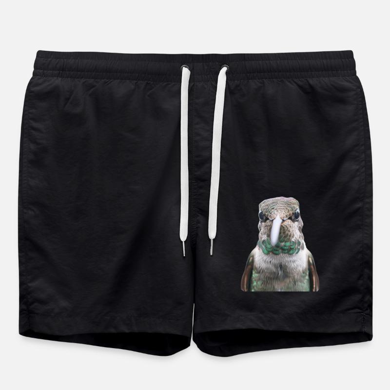 Kolibri - Badeshorts - Schwarz