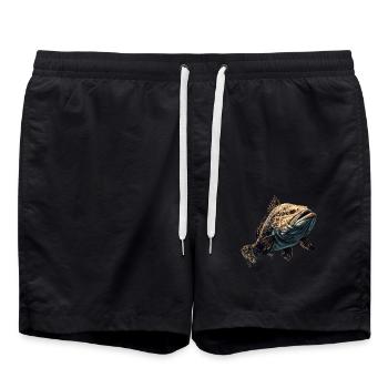 mérou mérou - Short de bain - noir - Devant - AI Model Male 185 light (185cm)