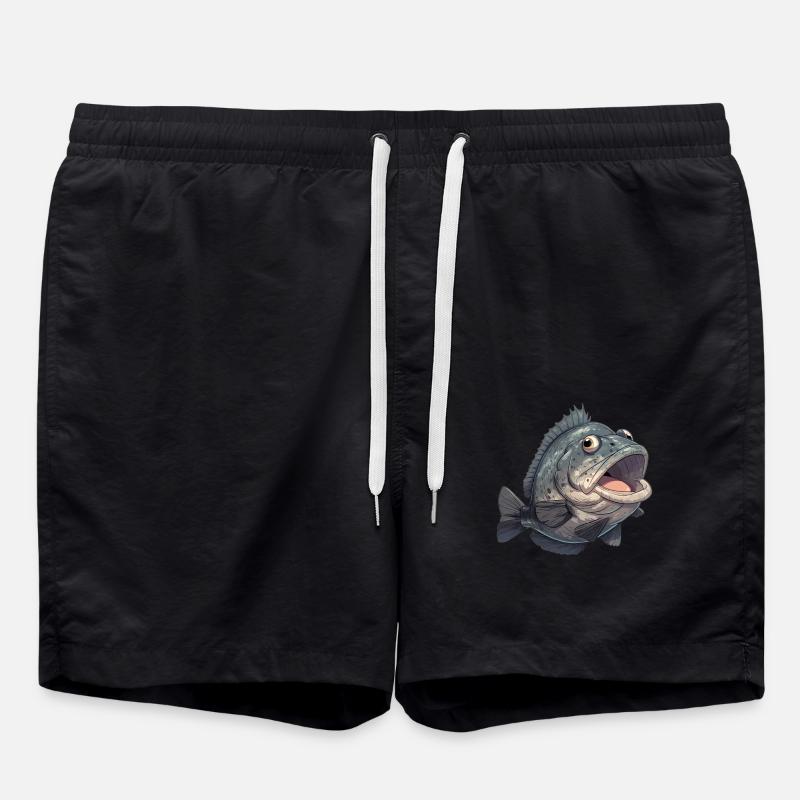 Zackenbarsche Zackenbarsch - Badeshorts - Schwarz