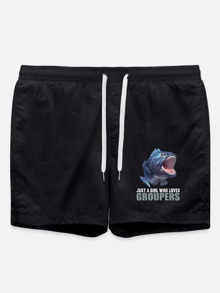 Zackenbarsche Zackenbarsch - Badeshorts - Schwarz