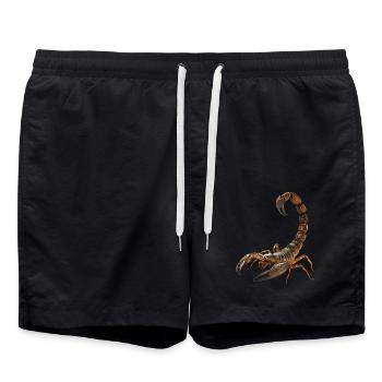 Skorpion - Badeshorts - Schwarz - Vorne - AI Model Male 185 light (185cm)