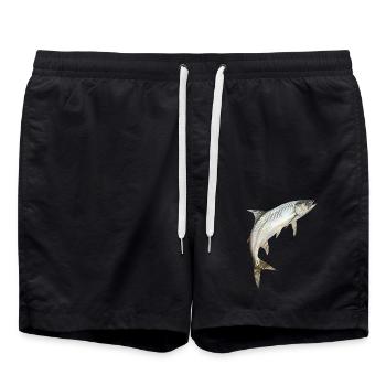 Tarpon - Badeshorts - Schwarz - Vorne - AI Model Male 185 light (185cm)