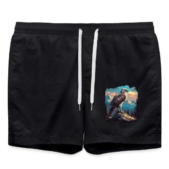 Falcon Falcon - Swim Trunks - black - Front - AI Model Male 185 light (185cm)