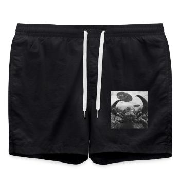 Skorpion - Badeshorts - Schwarz - Vorne - AI Model Male 185 light (185cm)