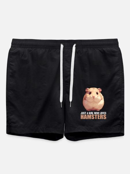 Hamster - Swim Trunks - black