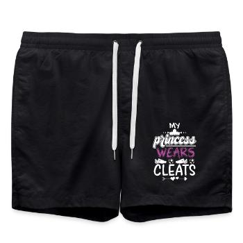 Princess - Badeshorts - Schwarz - Vorne - AI Model Male 185 light (185cm)