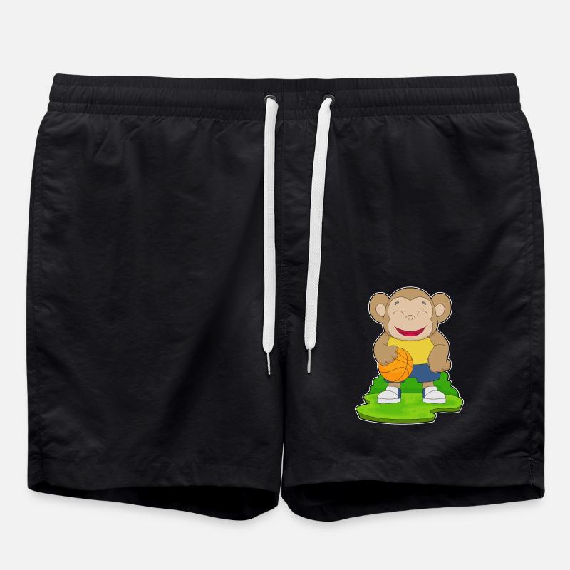 Singe Basketteur Basketteur - Short de bain - noir
