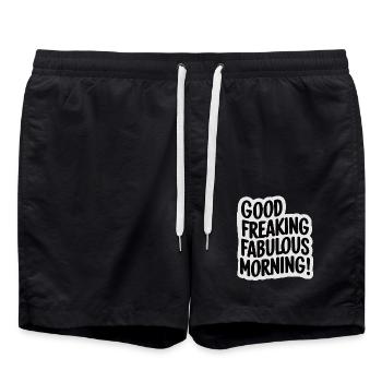 BONJOUR! - Short de bain - noir - Devant - AI Model Male 185 light (185cm)