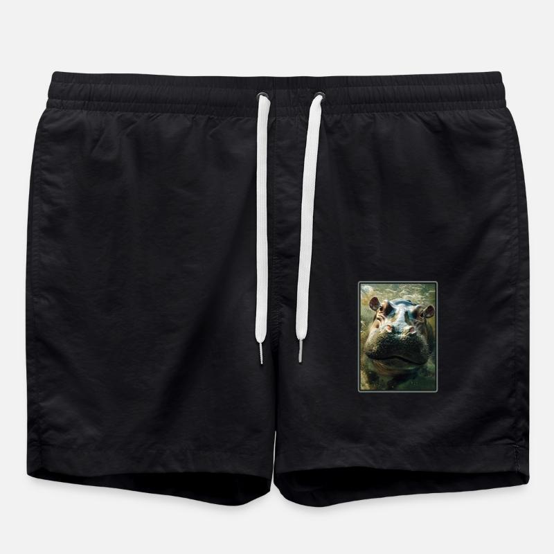 Hippopotame Hippopotame - Short de bain - noir