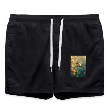 Abeilles Abeille - Short de bain - noir - Devant - AI Model Male 185 light (185cm)