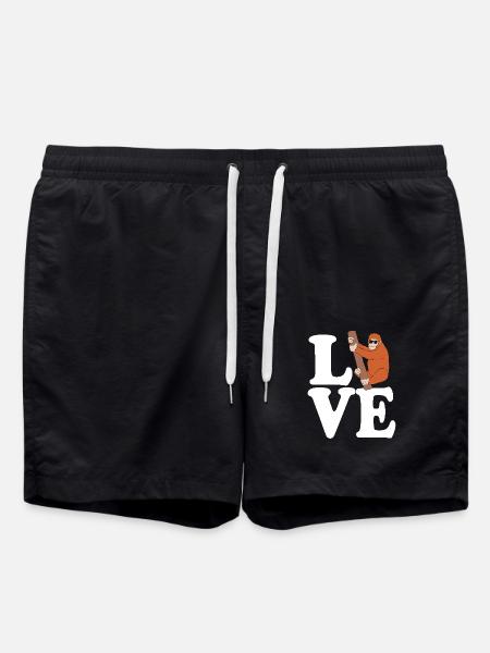 Orangutan - Swim Trunks - black